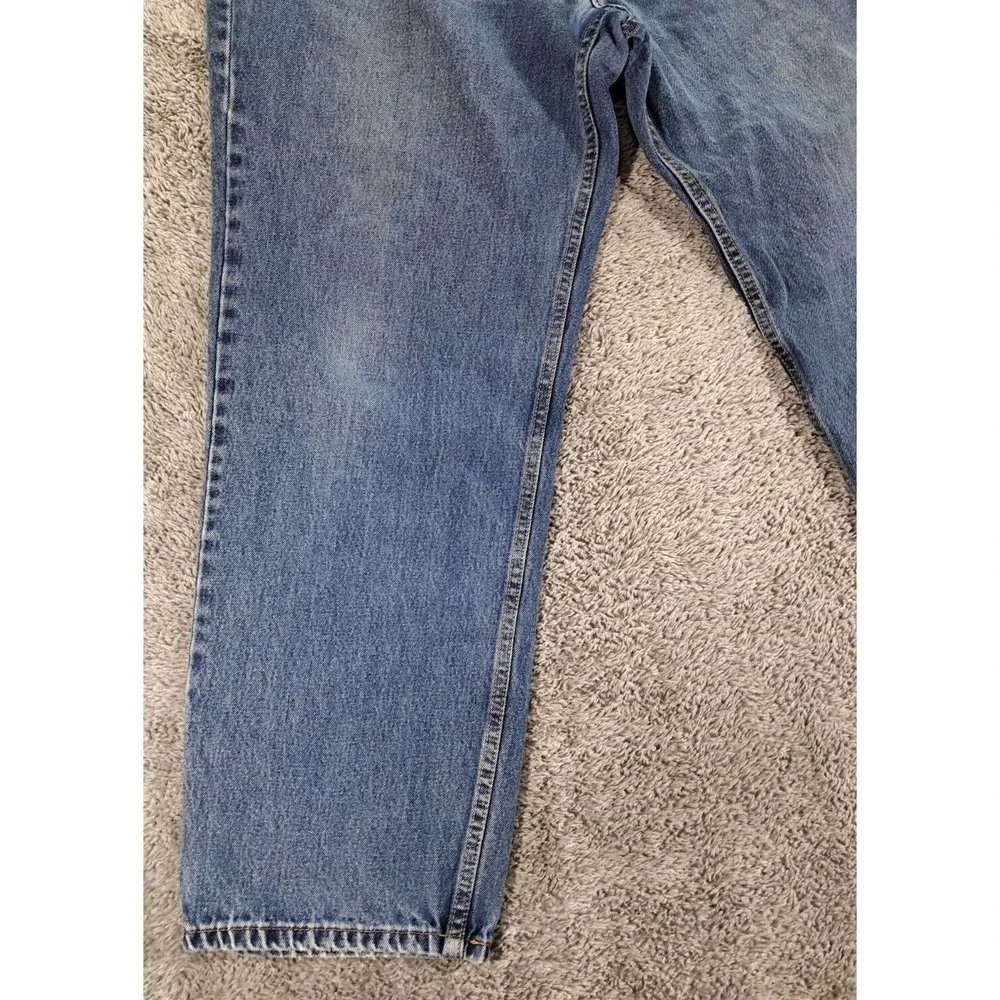 Levi's Strauss & Co Jeans Mens Sz 42x32 550 Relaxed Fit Straight Leg Denim Blue - Picture 4 of 16